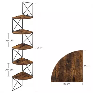 Polička ABP-E1051 OLW
