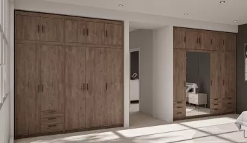 Skriňa Enja 2D dub lefkas, v interiéri