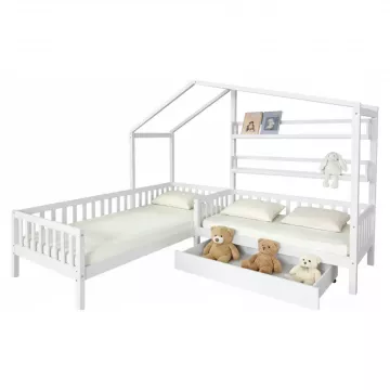 Rohov� poste� ENOLA - biela