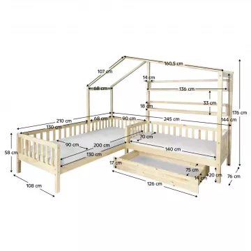 Rohov� poste� ENOLA - pr�rodn�