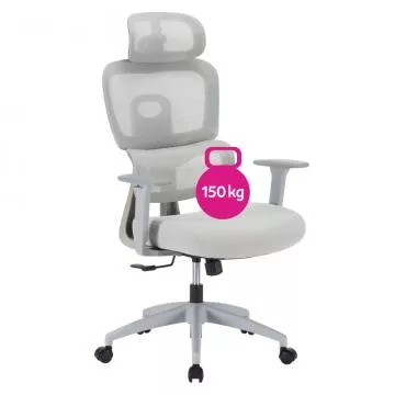 Kancel�rske kreslo ERMEN siv�