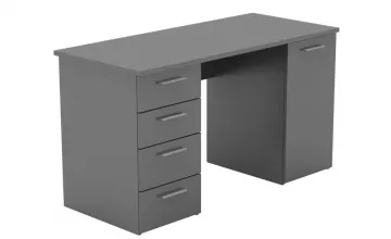 PC stôl Eustach, grafit