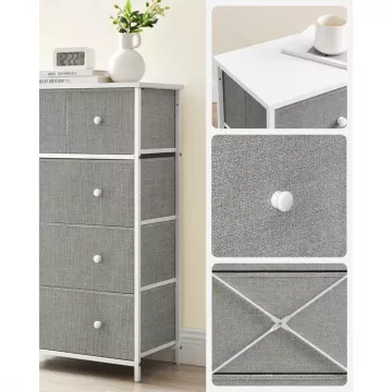 Komoda AUK-E1051 grey