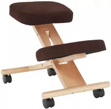 Ergonomický klekosed Flonet hnedá/buk