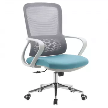 Kancel�rska stoli�ka Foster typ2 - �ed� / modr�