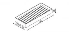 Pistlka / lon prostor pod postel GABRIELA PLUS - schma