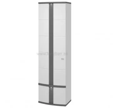 atnk Cabana typ 01 - Biela Arctic vysok lesk / grafit