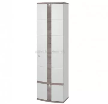 atnk Cabana typ 21 - Biela Arctic vysok lesk / dub Trffel