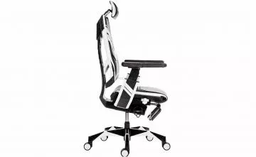 Kancelárska stolička Genidia gaming white