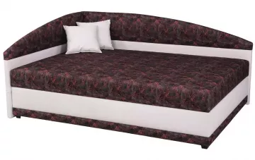 Čalúnená francúzska posteľ Helen - pravé prevedenie