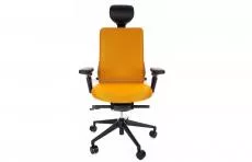 Kancelárska stolička Home oranžová