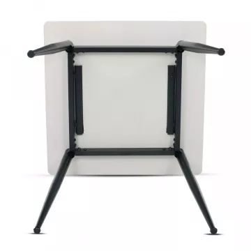 Jedlensk stl 80x80cm mramor, HT-398M WT
