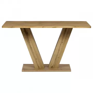 Pevný jedálenský stôl HT-911 OAK