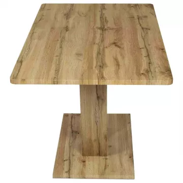 Pevný jedálenský stôl HT-911 OAK