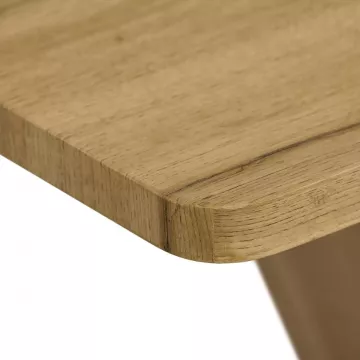 Pevný jedálenský stôl HT-911 OAK