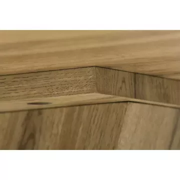 Pevný jedálenský stôl HT-911 OAK