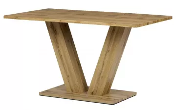 Pevný jedálenský stôl HT-911 OAK