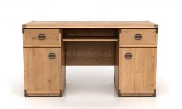 Písací stol Indiana JBIU2D2S - borovice antická