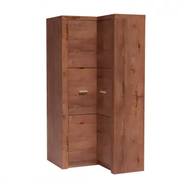 Rohová šatníková skriňa INFINITY 14 - jaseň svetlý