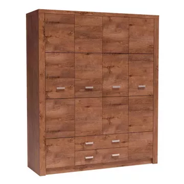 Luxusná šatníková skriňa INFINITY - JASAN svetlý