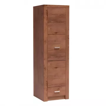 Praktická šatníková skriňa INFINITY- jaseň svetlý