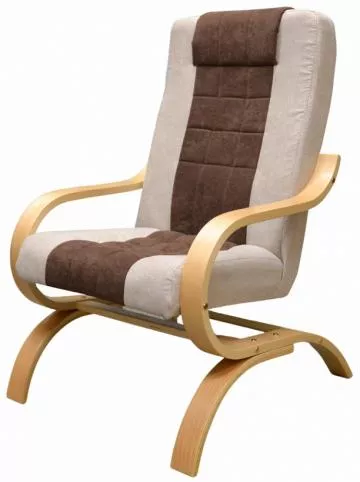 Kreslo Jola, Aston 02/04 - hnedobéžová, buk