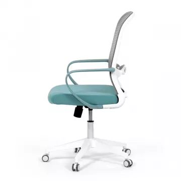 Pohodlie a tl s kancelrskou stolikou Ka-s425 - BLEU