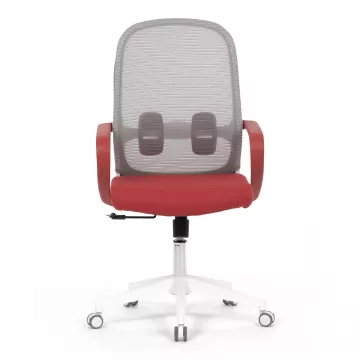 Pohodlie a tl s kancelrskou stolikou Ka-s425 - RED