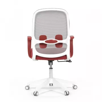 Pohodlie a tl s kancelrskou stolikou Ka-s425 - RED