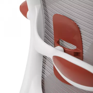 Pohodlie a tl s kancelrskou stolikou Ka-s425 - RED