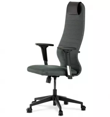 Kancelrske kreslo, poah ed ltka a ekokoa, hojdac mechanizmus, 2D podrky KA-U09 GREY
