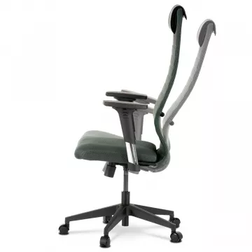 Kancelrske kreslo, poah ed ltka a ekokoa, hojdac mechanizmus, 2D podrky KA-U09 GREY