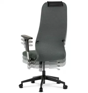 Kancelrske kreslo, poah ed ltka a ekokoa, hojdac mechanizmus, 2D podrky KA-U09 GREY