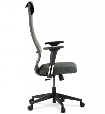 Kancelrske kreslo, poah ed ltka a ekokoa, hojdac mechanizmus, 2D podrky KA-U09 GREY