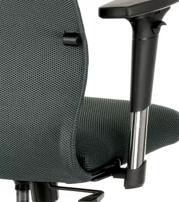 Kancelrske kreslo, poah ed ltka a ekokoa, hojdac mechanizmus, 2D podrky KA-U09 GREY