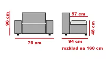 Polovacie kreslo Nutel