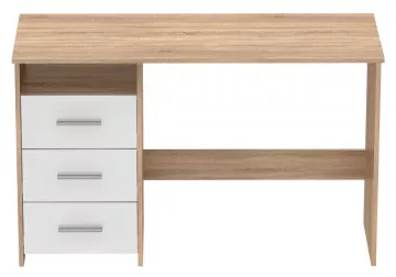 Počítačový stôl Laristote new možnosť voľby umiestnenia šuplíkov