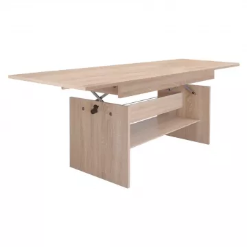 Kombinovaný stolík LAVKO NEW - dub sonoma