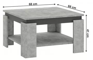 Konferenn stolk, betn/grafit, LEJSY