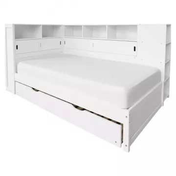 Modern� rozkladacia poste� LENDON - biela