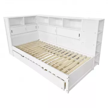 Modern� rozkladacia poste� LENDON - biela