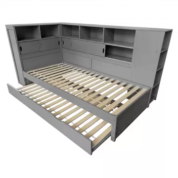 Modern� rozkladacia poste� LENDON - �ed�