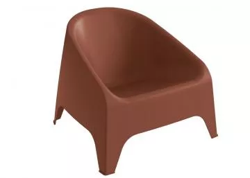 MATERA plastové kreslo - Terracota