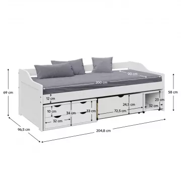 Poste� MAXI NEW - biela