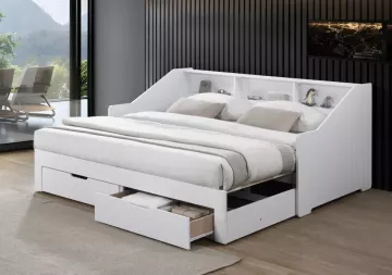 Rozkladacia poste� MONETA - biela