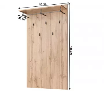 Vešiakový panel MORATIZ 80