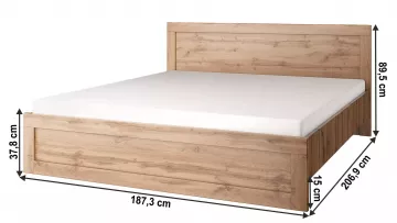 Postele MORATIZ 160 a MORATIZ 180