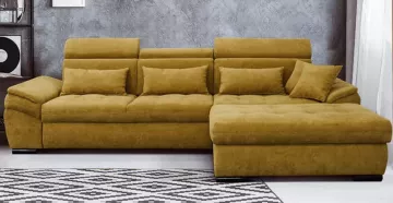 Rohová sedacia súprava NATIK NEW - v interiéri