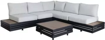 Rohová hliníková súprava NEW YORK