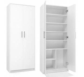 Kancelárska skriňa Olina 2D biela